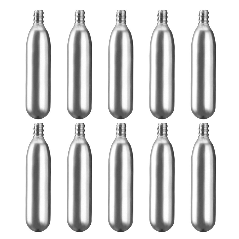 CO2 Gas Zylinder Kapsel 16g Patrone Wiederaufladbare Abnehmbare Reusable mit Gewinde und Ohne Gewinde Starke Abdichtung: Default Title