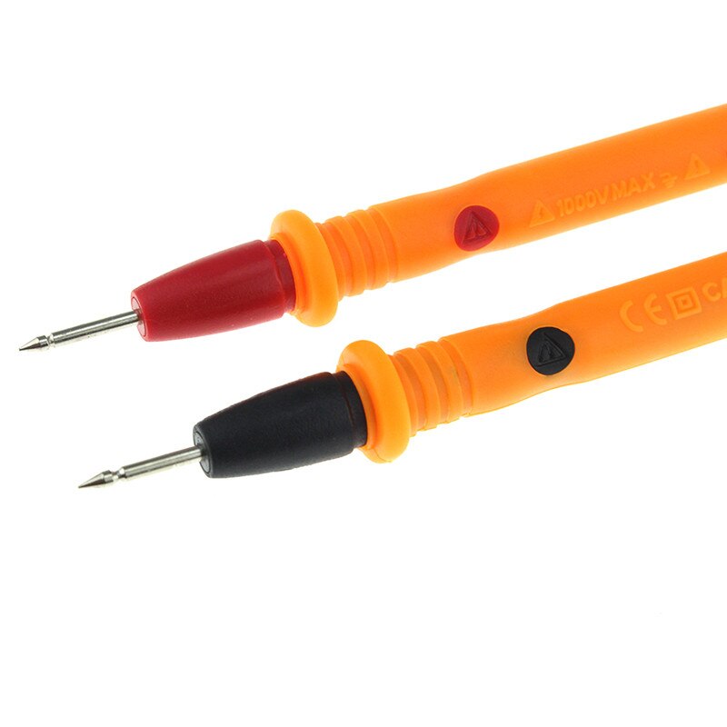 1 paar Multimeter pen 1000V 10A Zware Multimeter Voltmeter Rubberen Test Probe Leads Draad Pen Kabel