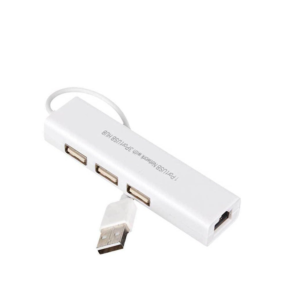 USB zu RJ45 3 Ports USB 2,0 Ethernet RJ45 Wired LAN Netzwerk Karte Hub Adapter für Mac für Android 802,11 n Externe