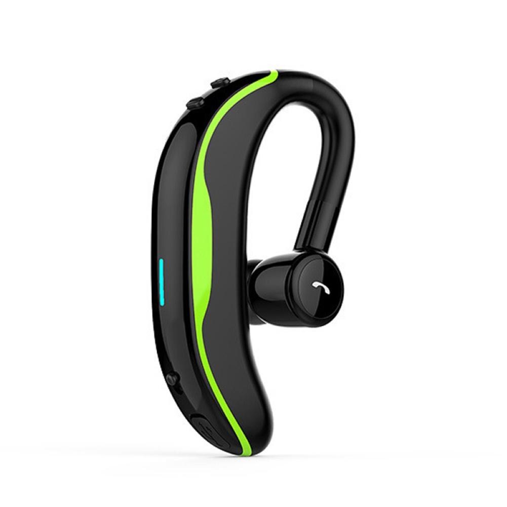 1pc f600 kabellose bluetooth-freisprech-ohrhörer mit ohrbügel, sport- und business-headset: Grün