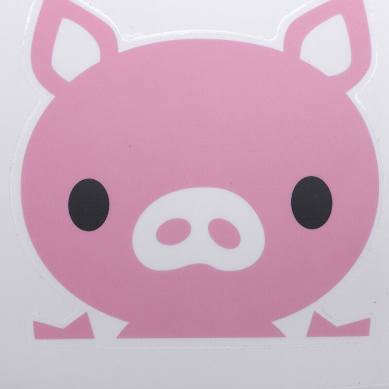 Removable Cartoon Light Switch Funny Wall Window Decal Vinyl Stickers Decor Cute pig