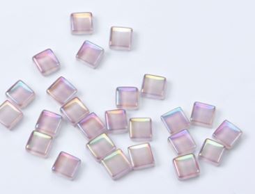 Tuile mosaïque mini verre cristal gratuit | Matériau artisanal, carrelage fait à la main, mini micro pierre libre, bricolage 200 pièces: type4
