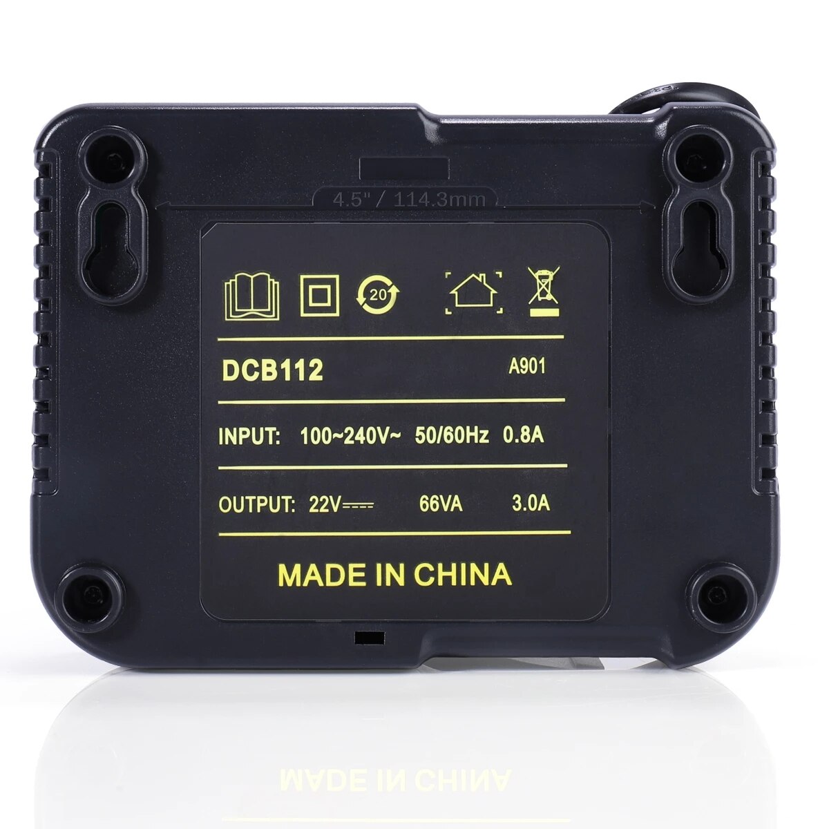 Batterilader til dewalt dcb 180 dcb 120 dcb 127 dcb 200 dcb 206 dcb 205 dcb 201 dcb 203 / lader dcb 101 dcb 107 dcb 112 dcb 115 dcb 105