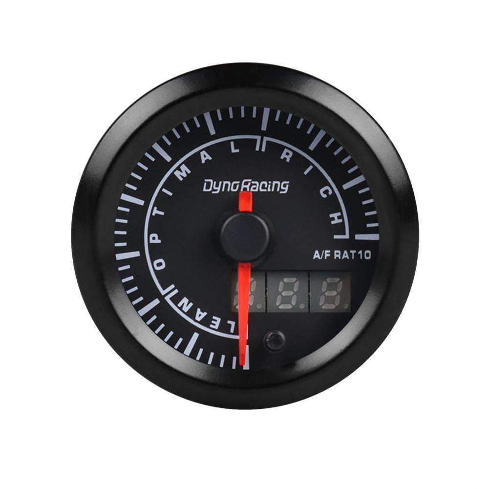 Jauge AFR professionnelle, utile, Portable, 52MM, double affichage, compteur de rapport Air/carburant pour moteur