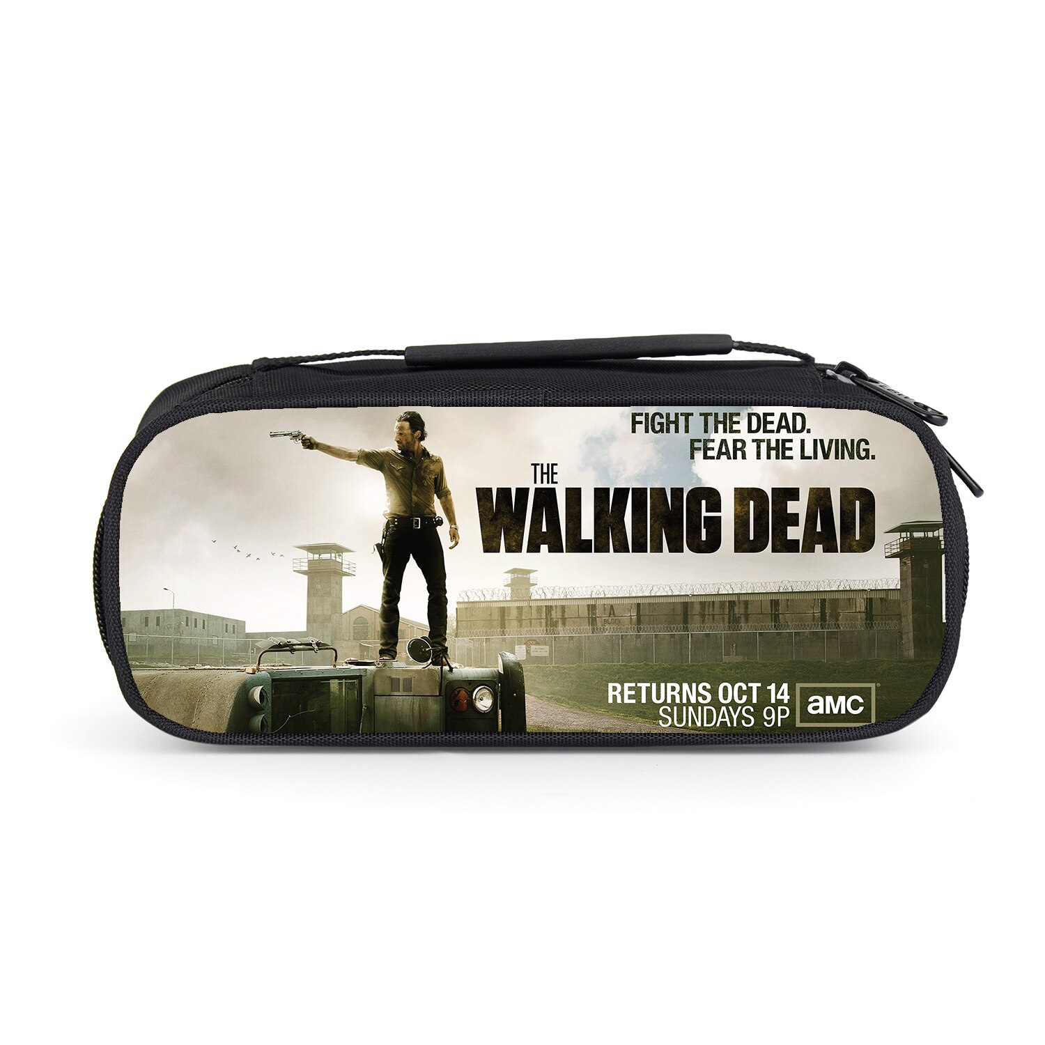 The Walking Dead Pencil Case Boys Girls Pencil Pouch Multifunction Sotrage Bags Children School Stationery Bag Kids Wallet: 019