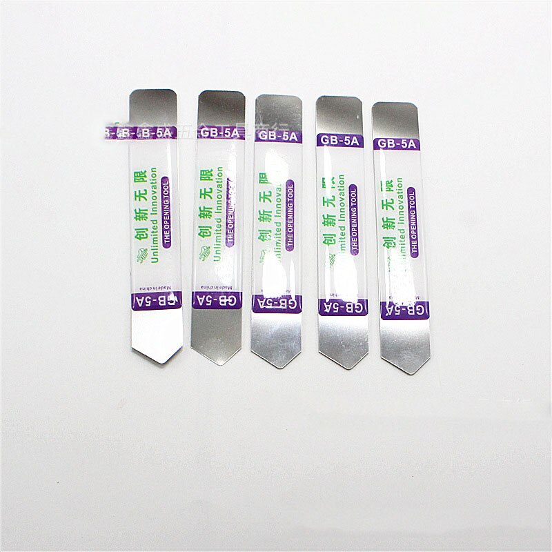Soft Thin Stainless Steel Pry Blade LCD Screen Opening Tool for iPhone Repair All Phone Screen Repair Kit Pry Slice