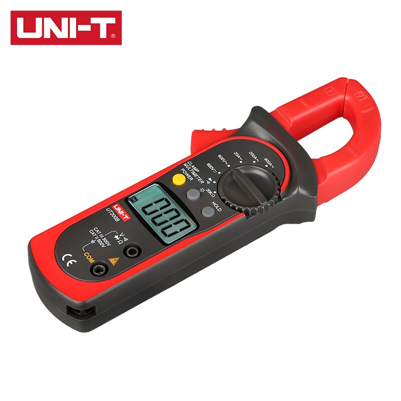 UNI-T UT200A/UT200B Digital Clamp Meter LCD backlight with 1999 readings manual range Over-range prompt Data retention