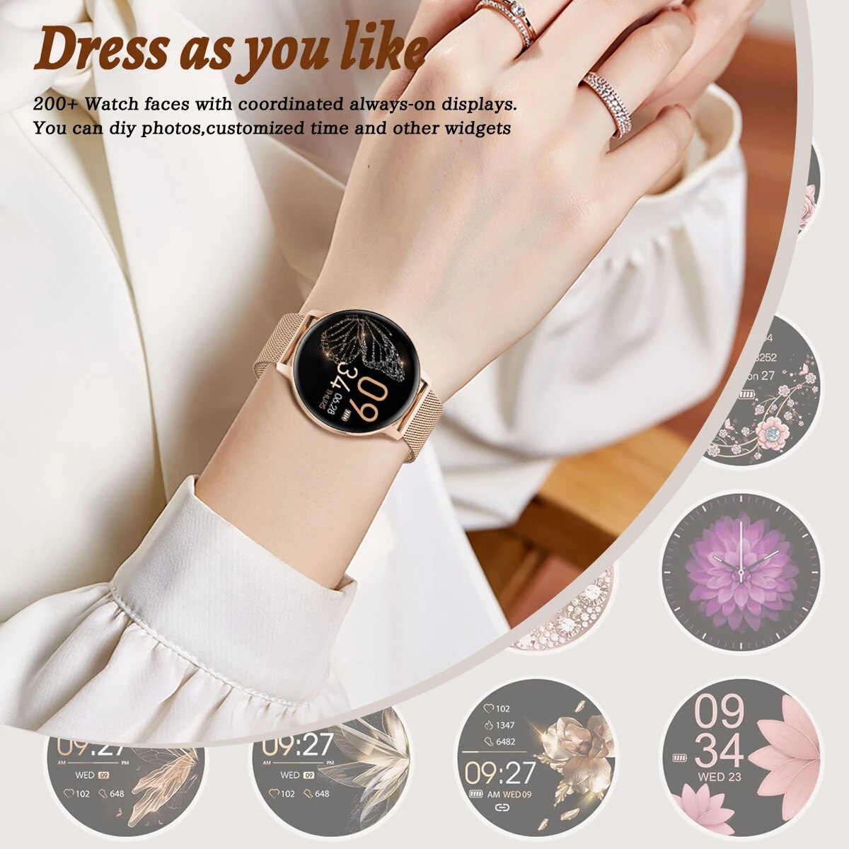 LIGE-Reloj inteligente para hombre y Mujer, accesorio de pulsera resistente al agua con llamadas, Bluetooth, seguimiento de actividad deportiva, oxígeno en sangre y salud