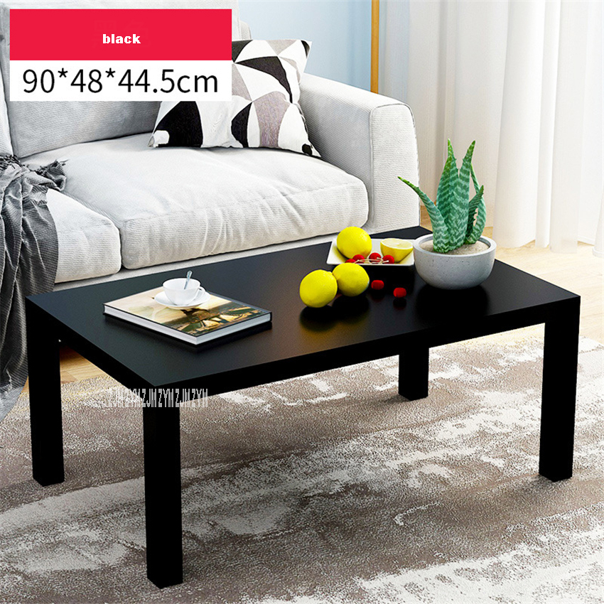 End Table Multifunctional Rectangular Tea Table Simple Living Room Tea Table Honeycomb Panel Side Table: black