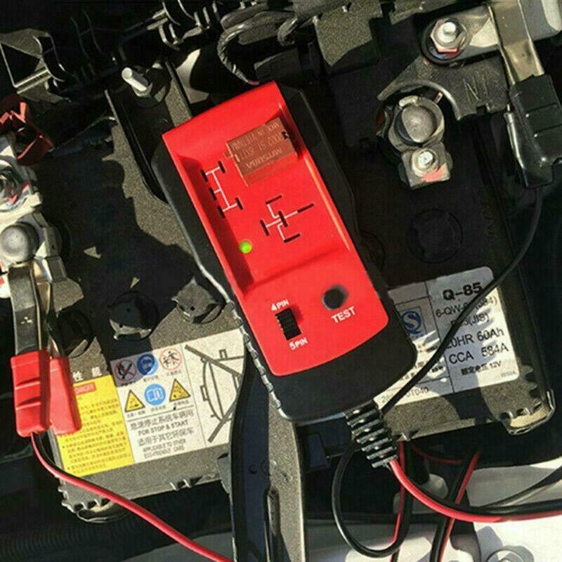 12v auton reletesteri akkutarkistus diagnostiikkatyökalut elektroniset autojen reletesteri autotarvikkeet