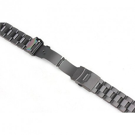 Vervanging Band, Roestvrij Staal Roestvrij Staal Roestvrij Stalen Armband Voor Apple Horloge 42Mm, Zwart