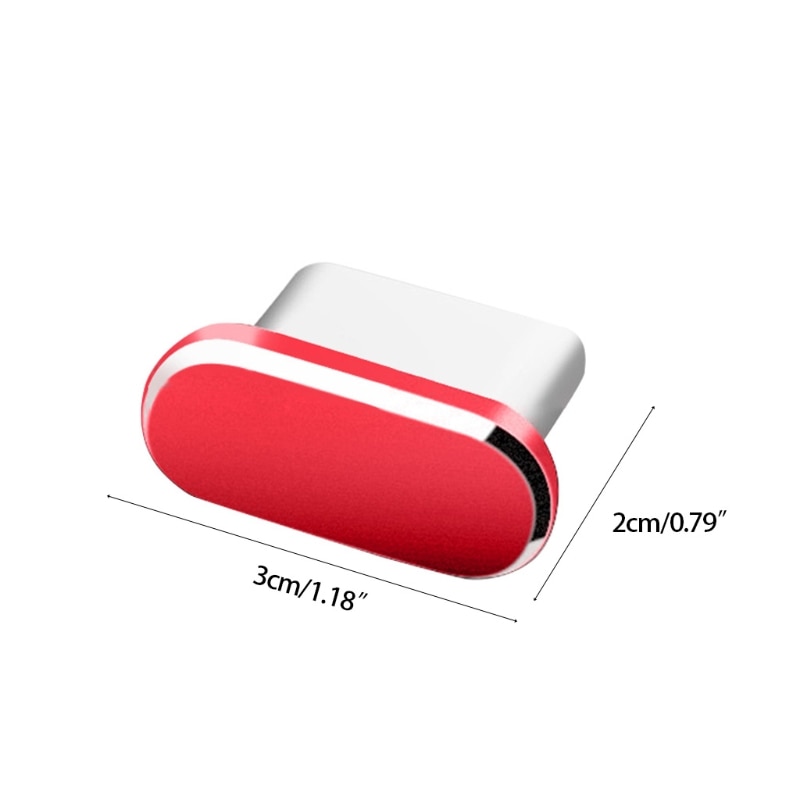 Type-C Anti Dust Plug Compatible with All Type-C Ports Cell Phone Computer Laptop Tablet Dustproof Accessories
