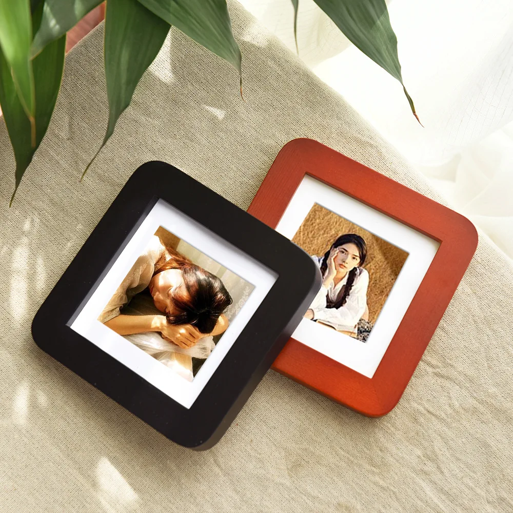 Marco de fotos bonito de 4 pulgadas, marcos de exhibición de fotos Para niños, decoración de mesa y accesorios, Marcos Para Fotos