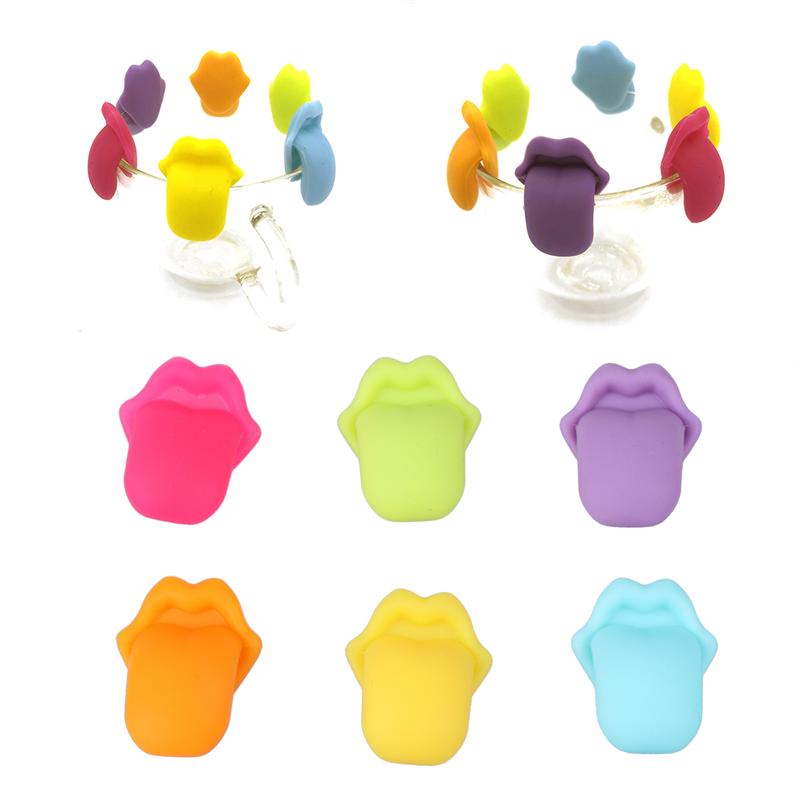 12pcs Glass Cup Marker Lovely Glass Identifier Glass Identification Marker Glass Cup Sign for Home Banquet