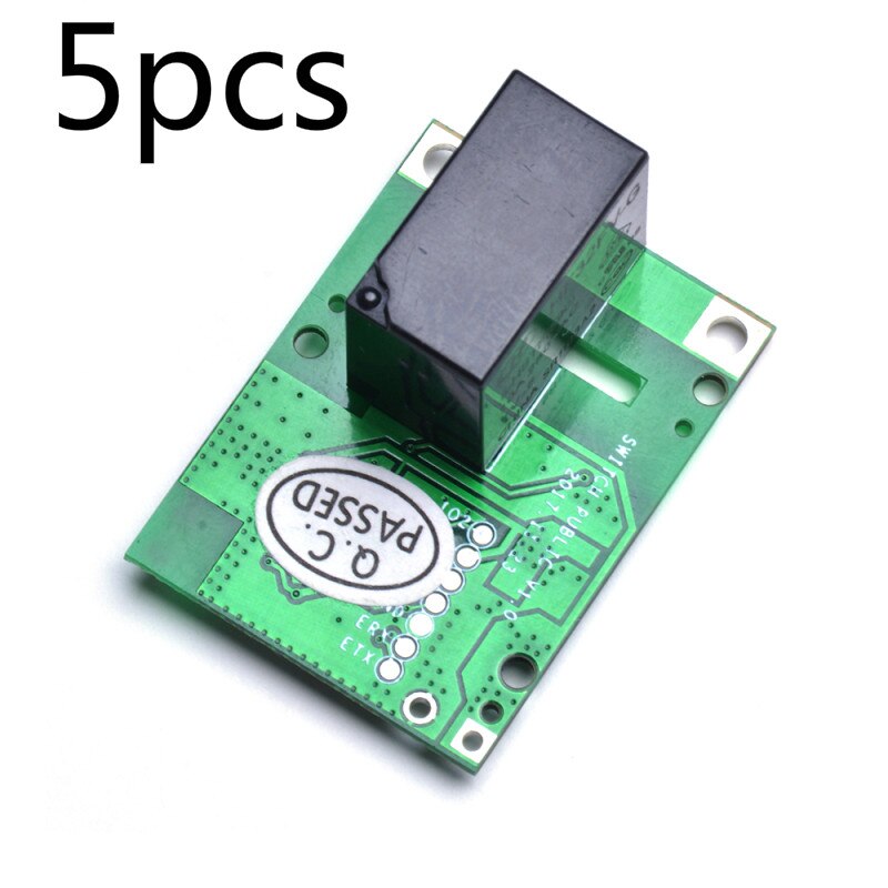 SONOFF RE5V1C Relay Module 5V WiFi DIY Switch Dry Contact Output Inching/Selflock Working Modes APP/Voice/LAN Control Smart Home: 5pcs