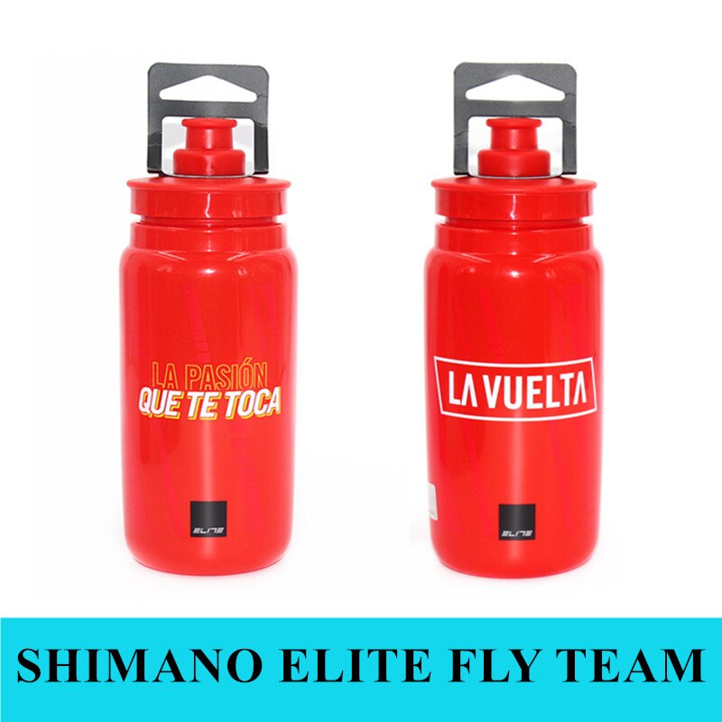 Shimano elite team edition cykelflasker sportskedel 550ml udendørs drikkedunk