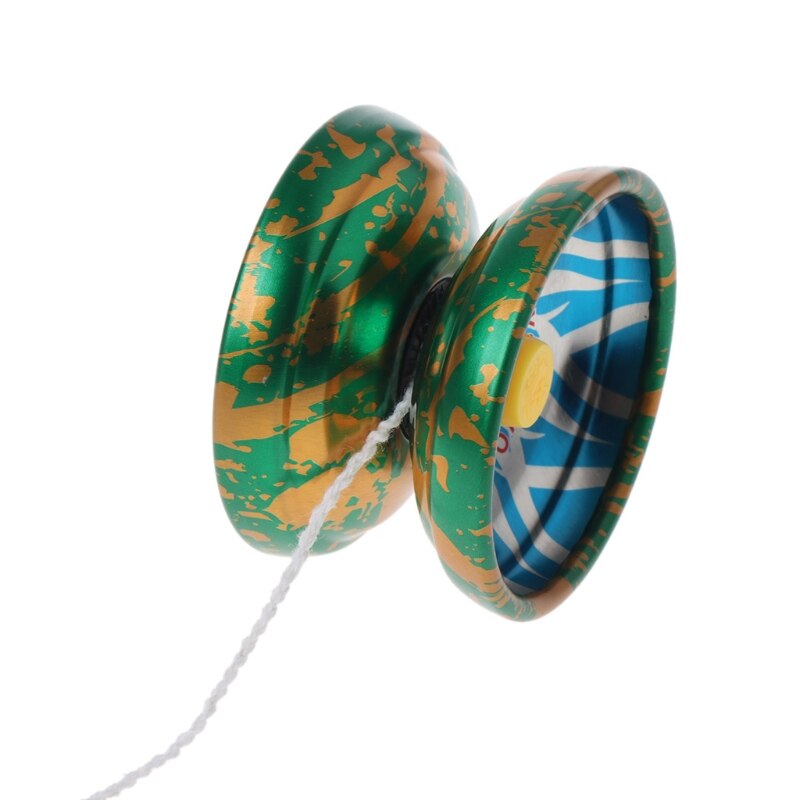 Aluminiumslegering yoyo kuglelejer snor trick legetøj børn