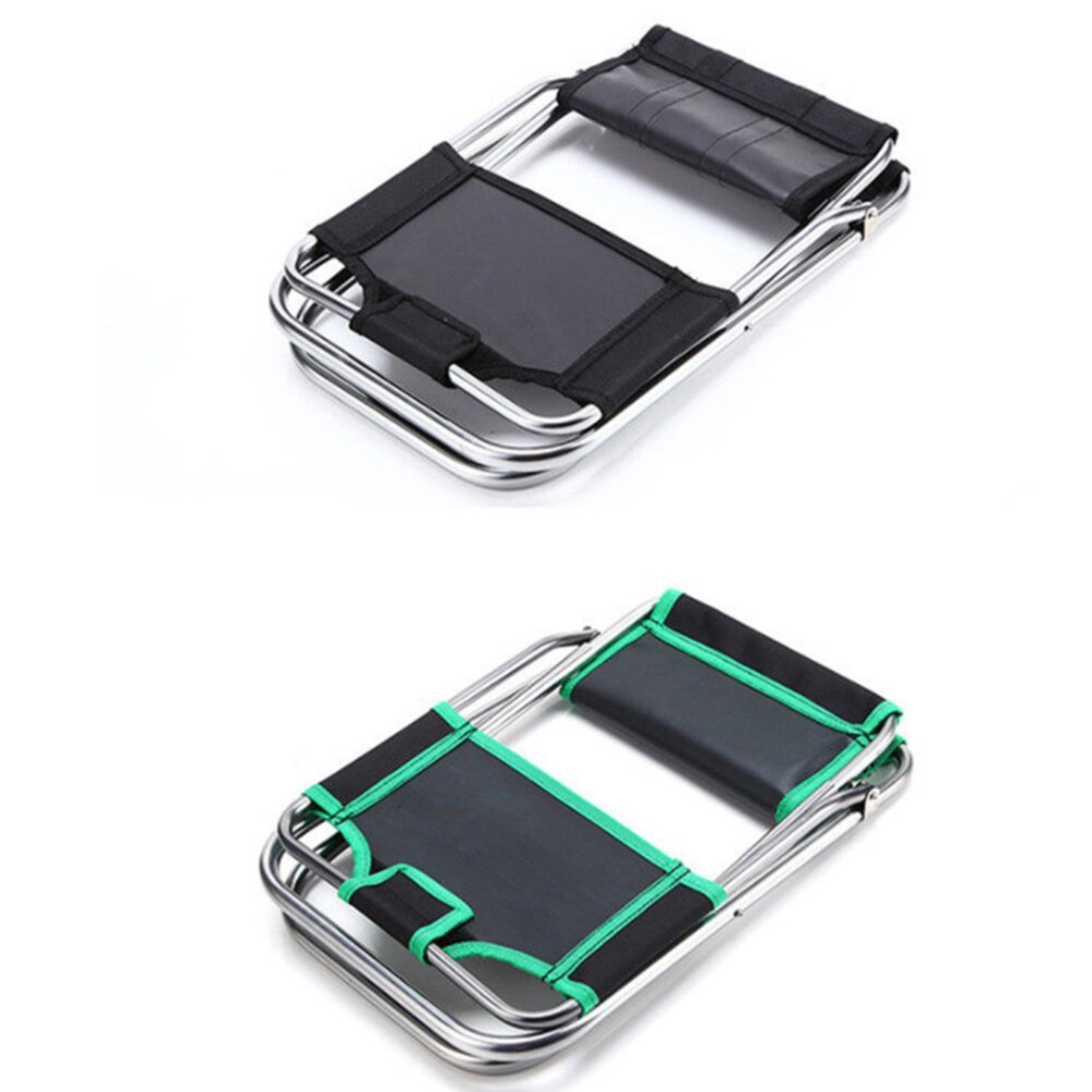 Draagbare opvouwbare aluminium barbecue stoelen stoel voor buiten vissen kamperen reizen picknick kruk zitting