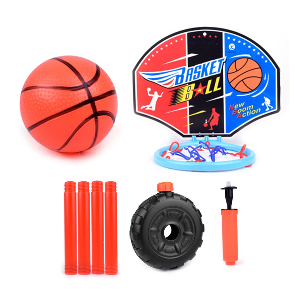 Kinderen Basketbal Spelen Set Outdoor Sport Verstelbare Stand Mand Holder Hoop Doel Game Mini Indoor Kids Yard Game Boy Speelgoed: Default Title