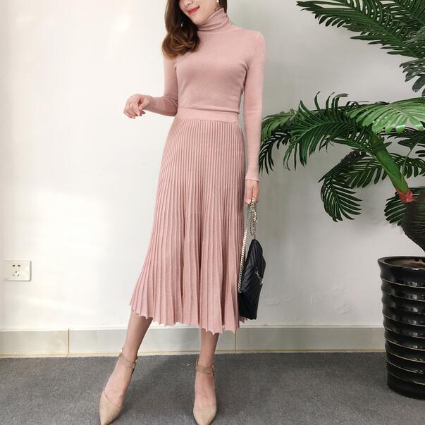 Age-reducing temperament small waist fragrance suit 2023 new style female pleated skirt two-piece suit