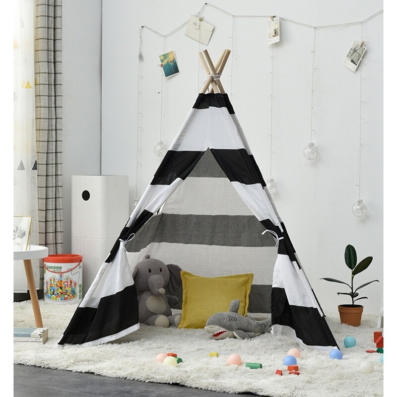 Kids Teepee Tent for Kids with Carry Case Kids Foldable Play Tent for Girl or Boy Indoor and Outdoor