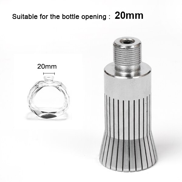 Zonesun Aftopping Hoofd Voor Parfum Cap Krimpen Machine Capper Metalen Cap Persmachine Capping Machine: 20mm