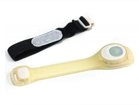 Lot De 4 Bracelets LED Réfléchissants Pour Jambe/Poignet - Lumière Rouge Pour Sécurité Nocturne En Course, Vélo, Équitation