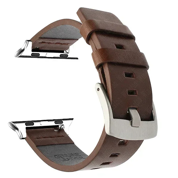 Lederarmband für Apfel Uhr Ultra 2 Band 49 mm 9 8 7 45 mm 41 mm Hochwertiges Armbinde für IWatch Serie 6 SE 5 4 44 mm 40 mm: 20 / khaki
