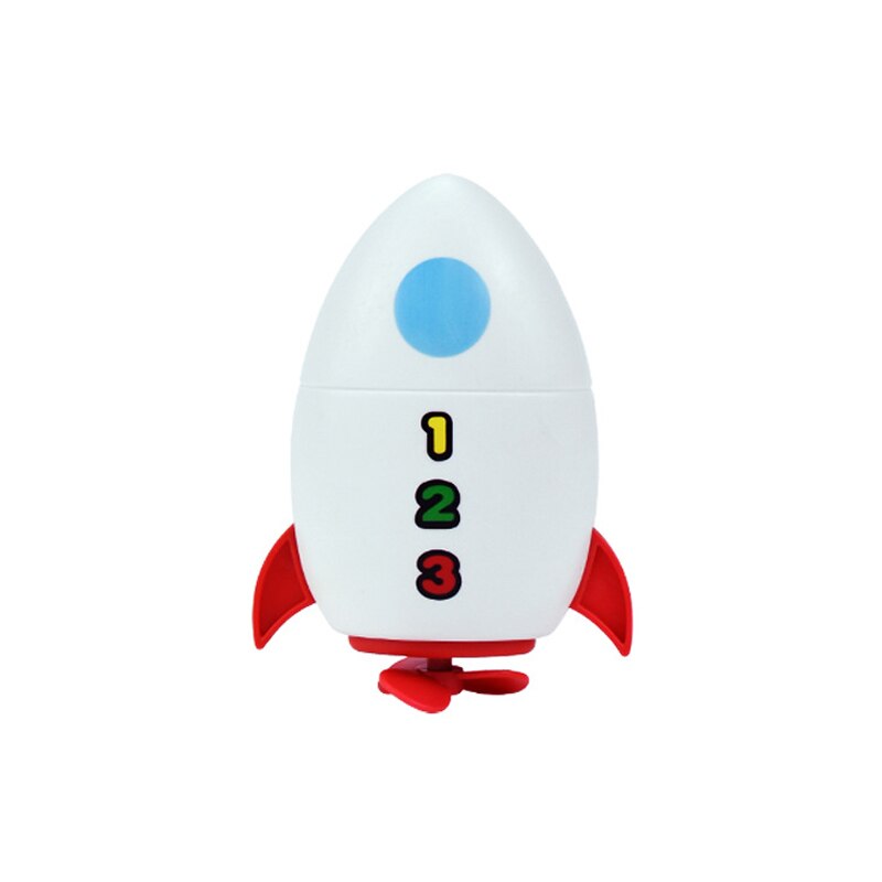 Giocattoli da bagno Space Rocket Roller Chain Toy spruzzo d&#39;acqua bagno rotante acqua che gioca giocattoli per bambini regalo