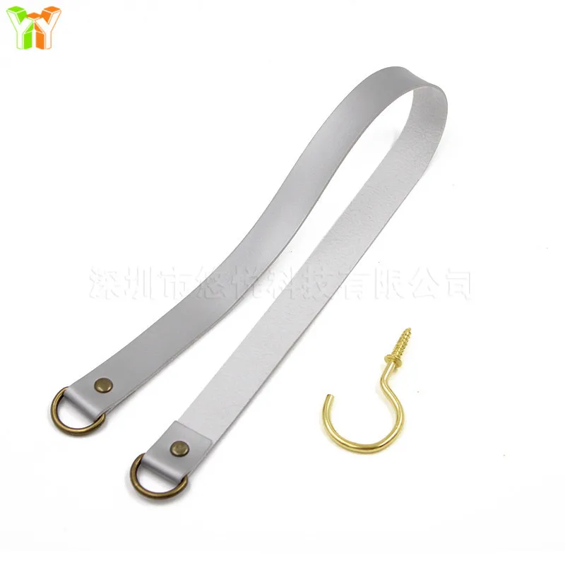 Lederen Gordijnband Achterkant Gordijnhouder Clip Gesp Touw Hotel Huis Decoratieve Kamer Accessoires Gordijn Tieback: green