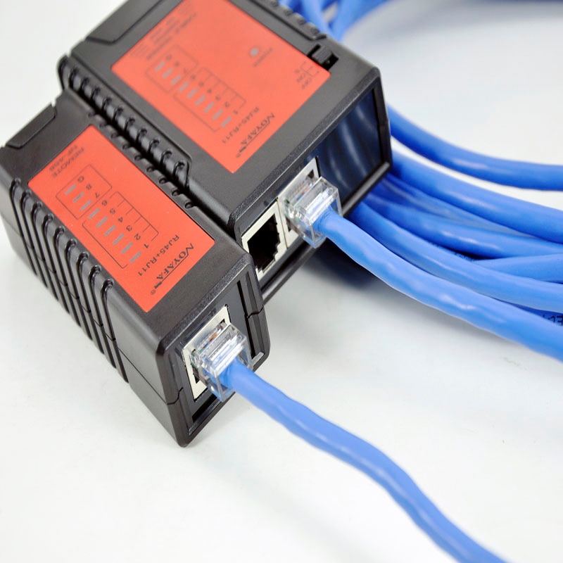 NOYAFA NF-468 contrôle de continuité du câble RJ11 RJ45 le câble détecte rapidement les Tests multifonctions automatiquement