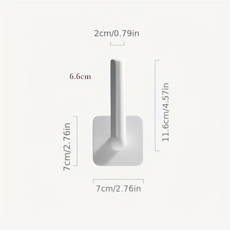 1 stuks keuken zelfklevende accessoires papierrolhouder handdoekenrek papieren handdoekhouder badkamer toilet opbergrek