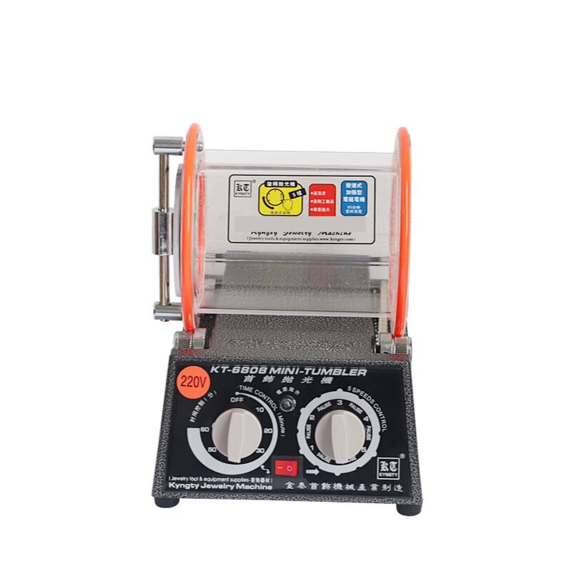 Capacity 3 kg Rotary drum/bucket for KT-6808 tumbler for Polishing machine, Jewelry polishing barrel