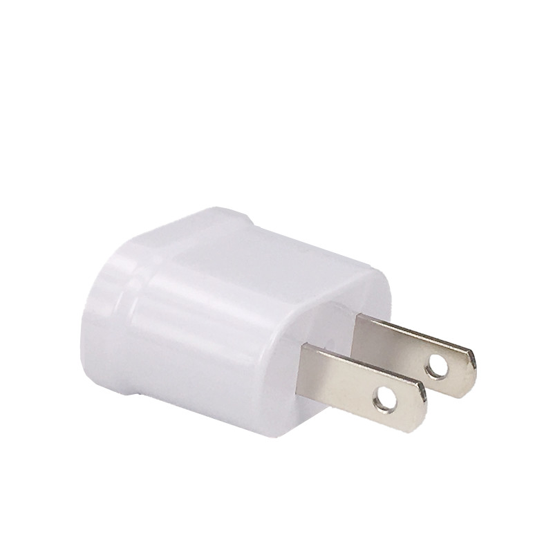 Adapter wtyczki zasilania US/EU/AU Europejskie gniazdo Adapter wtyczki UE do USA Gniazdo ładowarki elektrycznej Japonia Chiny Americana Konwerter AC: Black