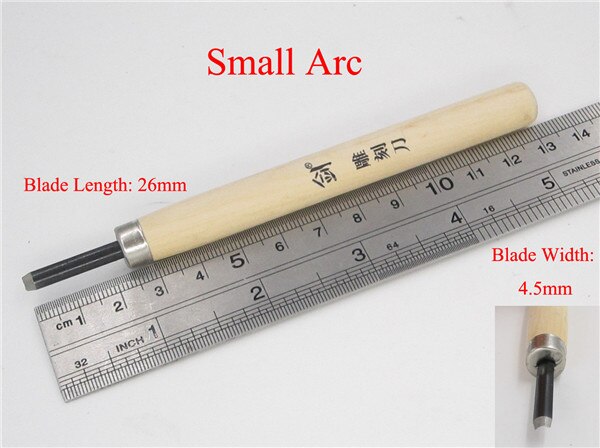 Cutter Tool Knife pottery ceramic Wood work Sculpture Sculpt Gouge Carve blade Chisel Craft clay Woodwork chip Carver Cut chip: C Small Arc