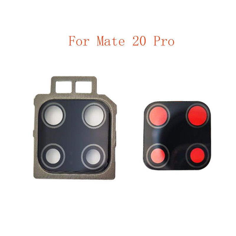 Achter Back Camera Lens Glas Met Frame Houder Achter Behuizing Cover Voor Huawei Mate 20 Mate 20 Pro Vervangende Onderdelen