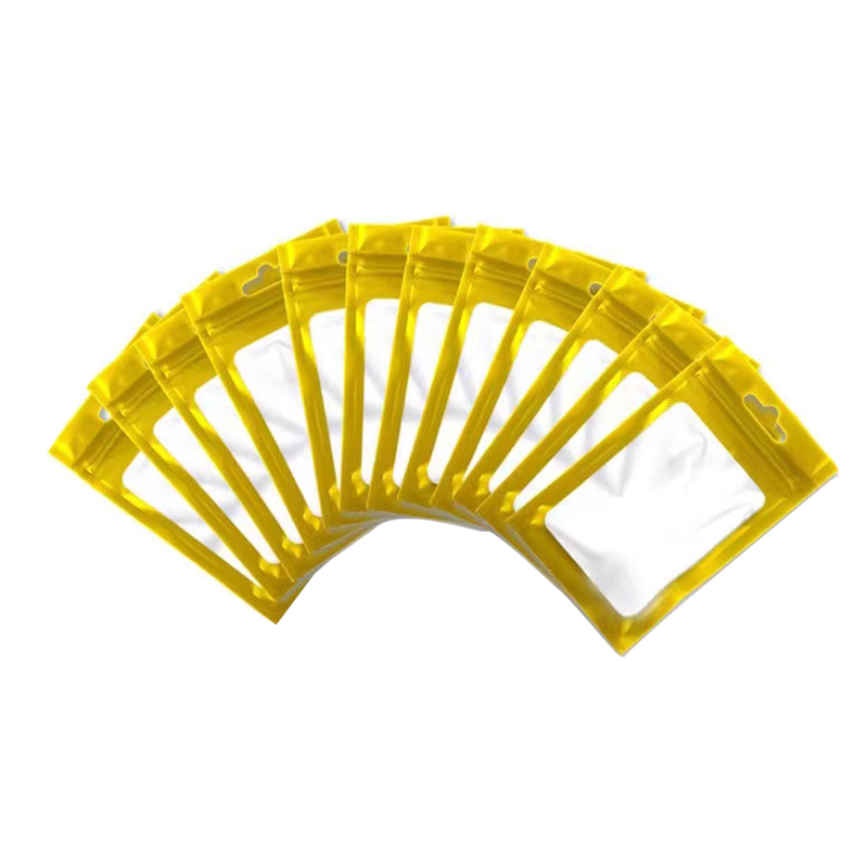 20-50 Stuks Matte Zip Lock Plastic Zak Aluminiumfolie Hologram Voedsel Pouch Kleine Waterdichte Rits Hersluitbare zakjes Geschenkverpakkingen: Light Grey / 7x7x6.5 cm