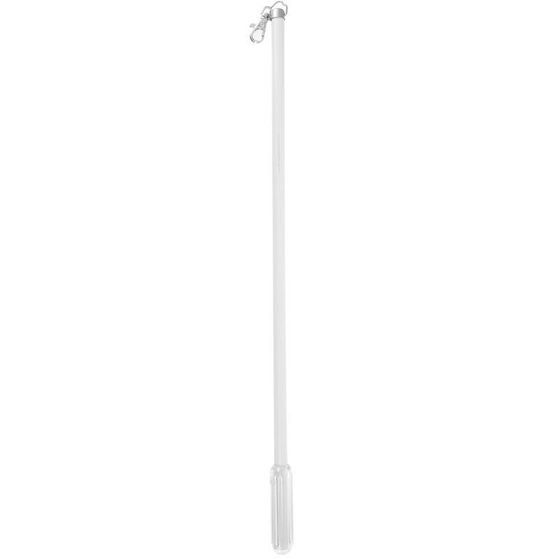 Baguette de rideau en alliage d'aluminium, nervure de rideau, le plus récent manuel, rideaux de fenêtre noirs, 1PC