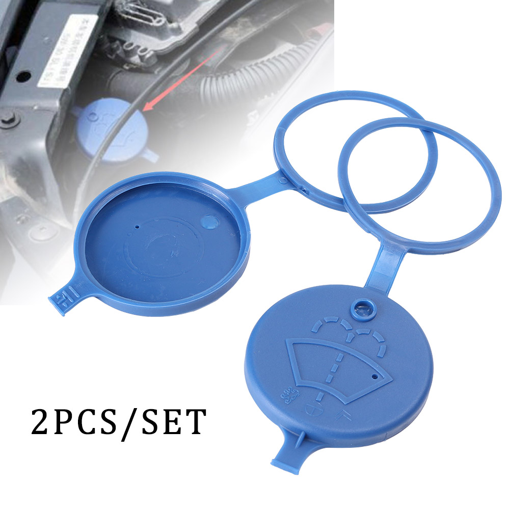 Accesorios para coche, limpiaparabrisas de coche, tapa de depósito de líquido, tapa de bote de botella para Ford Peugeot, 1/2 Uds. 208308 408 508