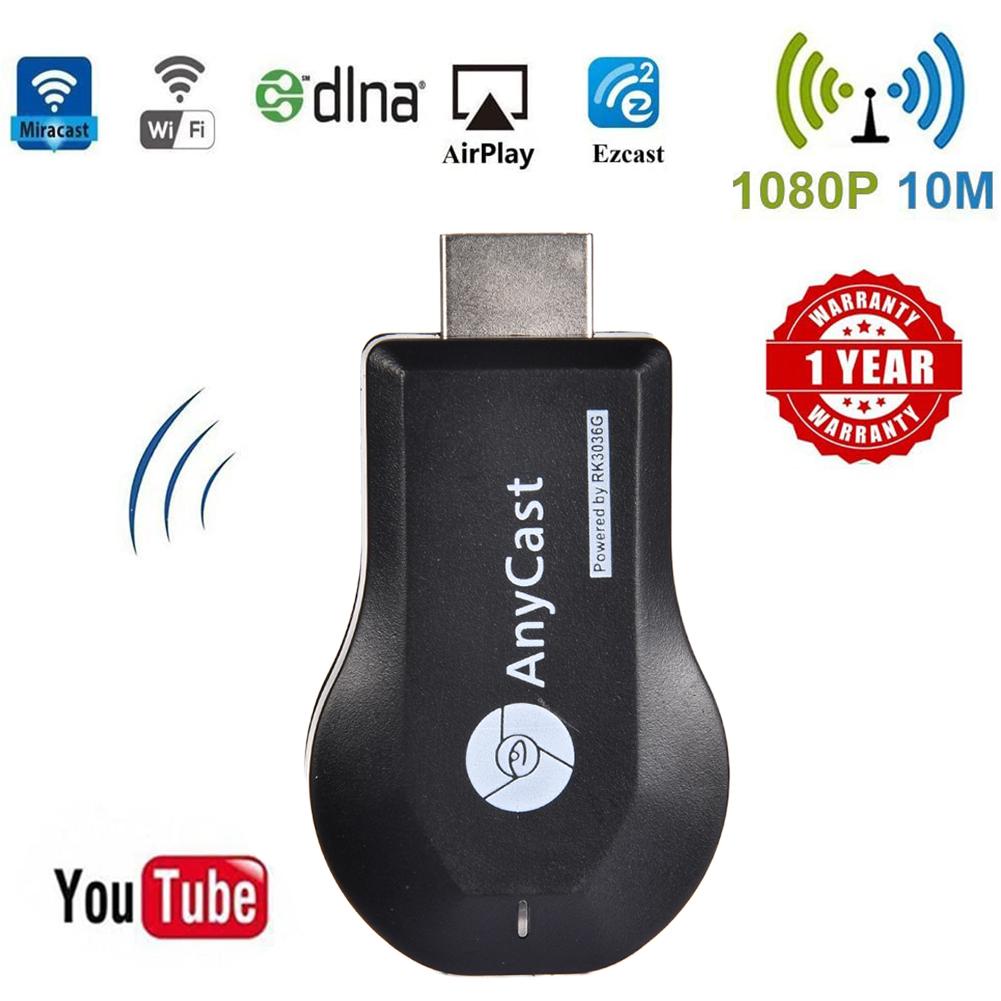 Wireless Display Dongle,WIFI Portable Display Receiver 1080P HDMI Miracast Dongle For IOS IPhone IPad/Mac/Android Smartphones