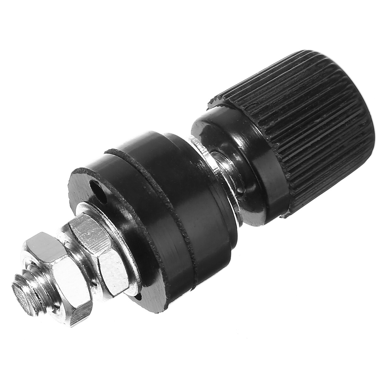 4 stk  m6 terminal bindende stolpe rød sort stik højttaler strømforsyning terminaler banan højttaler stik stik adapter stik