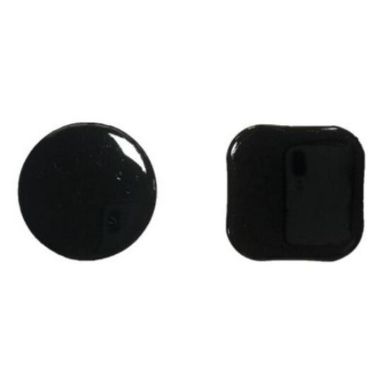 Transparent Nano Rubber Gel Pad Stick Everywhere Universal Multi-Function Mobile Phone Holder For IPhone X Xs Max 11 Pro Sticker: 04 black Square