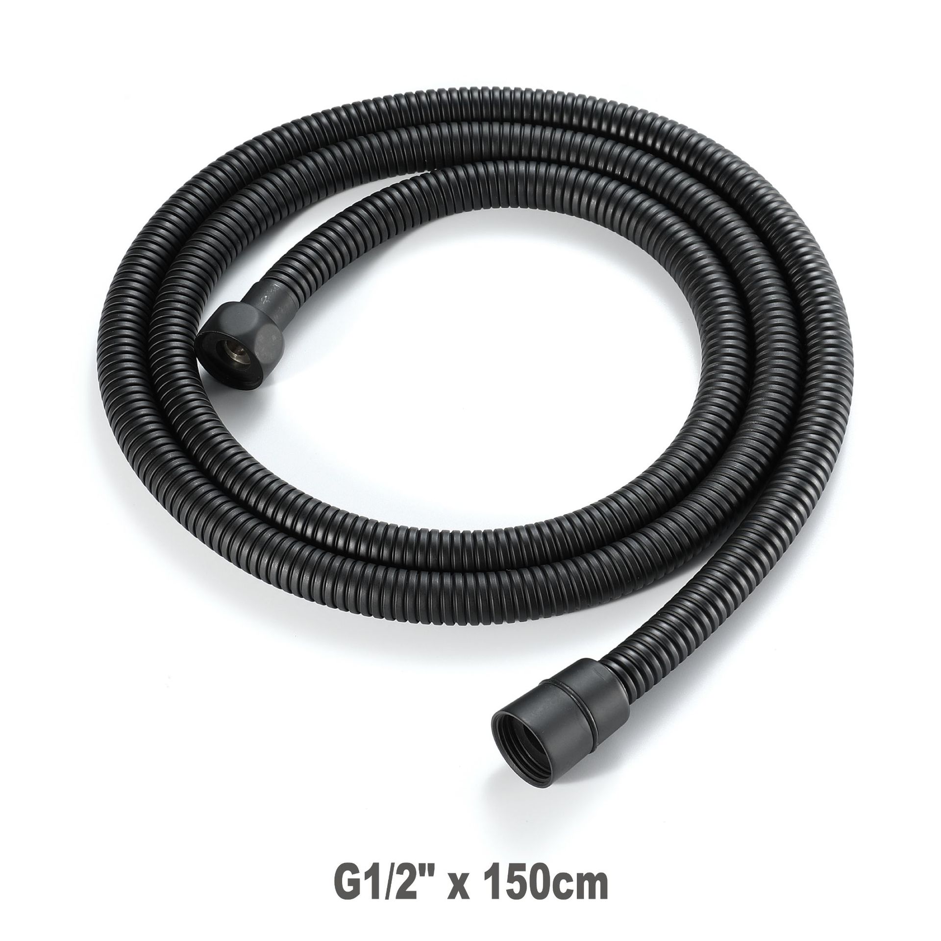 1.5m Bathroom Shower Hose, Multi-color Stainless Steel Hose, Copper Double Buckle Shower Hose Shower Accessories Shower Hose: A