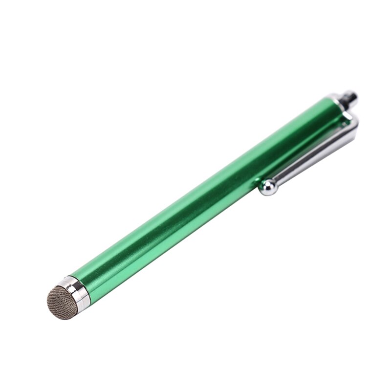 1pc metallfaser-stylus-mikrofaserspitzen-touchscreen-stifte für iphone, samsung, smartphones, tablets und pcs (farbe zufällig)