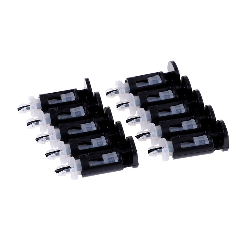 10Pcs 775 CPU heatsink mount pin plastic push screw cooling fan mounting clip