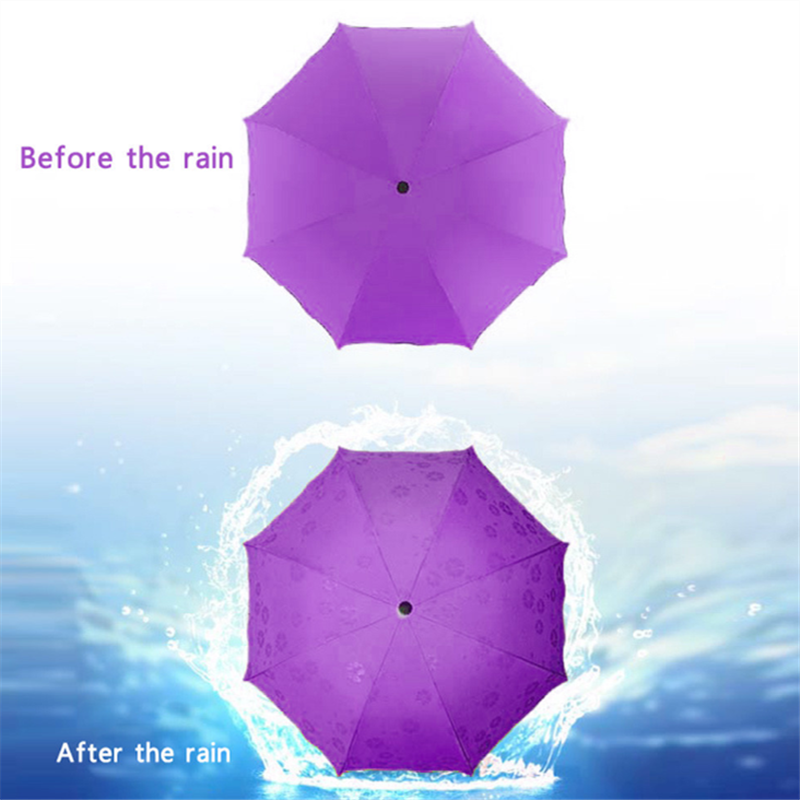 sunny umbrella Travel Parasol Folding Rain Windproof Umbrella Folding Anti-UV Sun/Rain Umbrella folding mini
