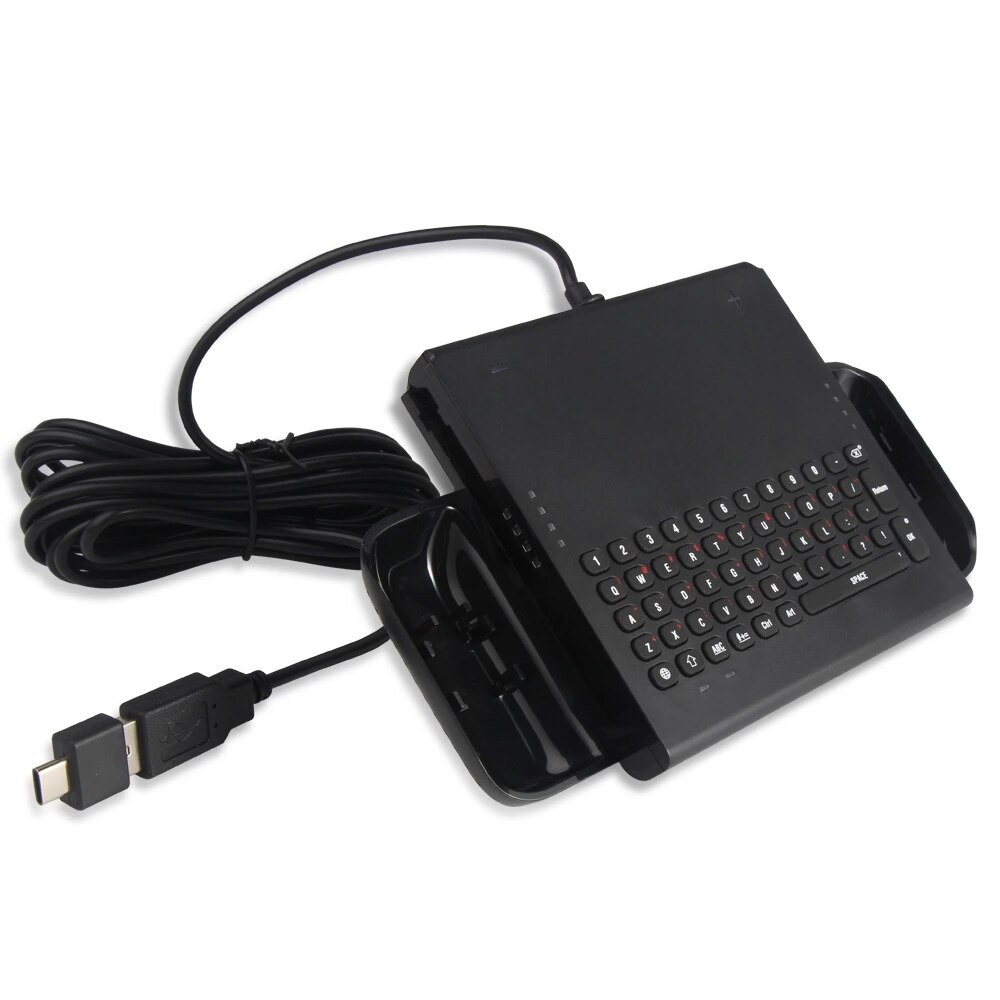 DOBE TNS-1777-Mini teclado con cable y cargador USB para Nintendo Switch