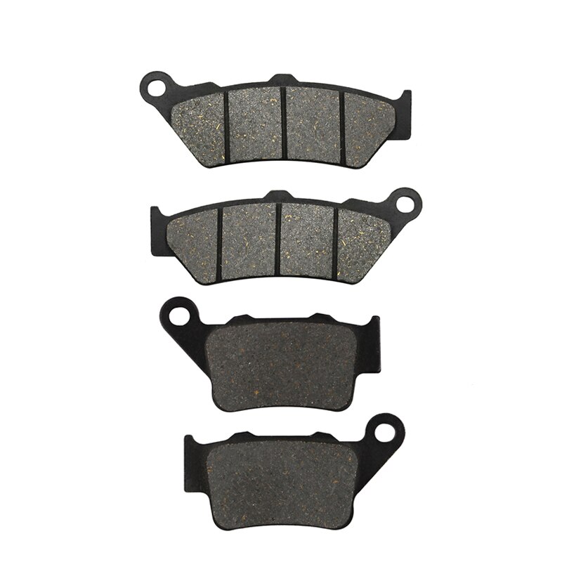 Road Passion – Kit de plaquettes de frein avant et arrière, pièces de moto pour BMW STREET BIKES C1 125 200 G650GS F650CS F650GS F650ST F650 ST GS: Front and Rear