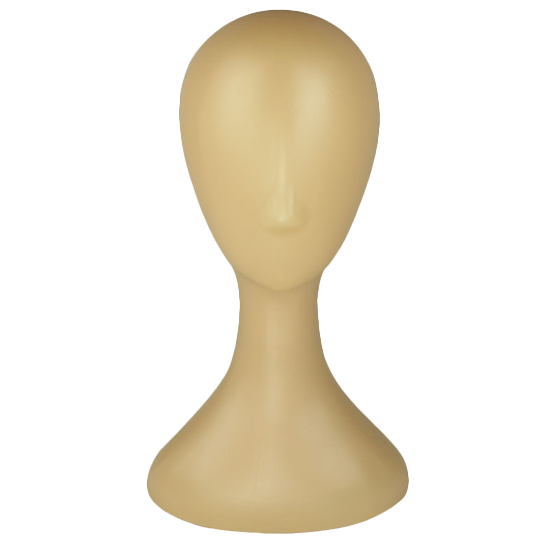 1pcs Female Plastic Mannequin Manikin Head Model Wig Glasses Hat Display Stand Health Wig Display Head Model Head: Skin color