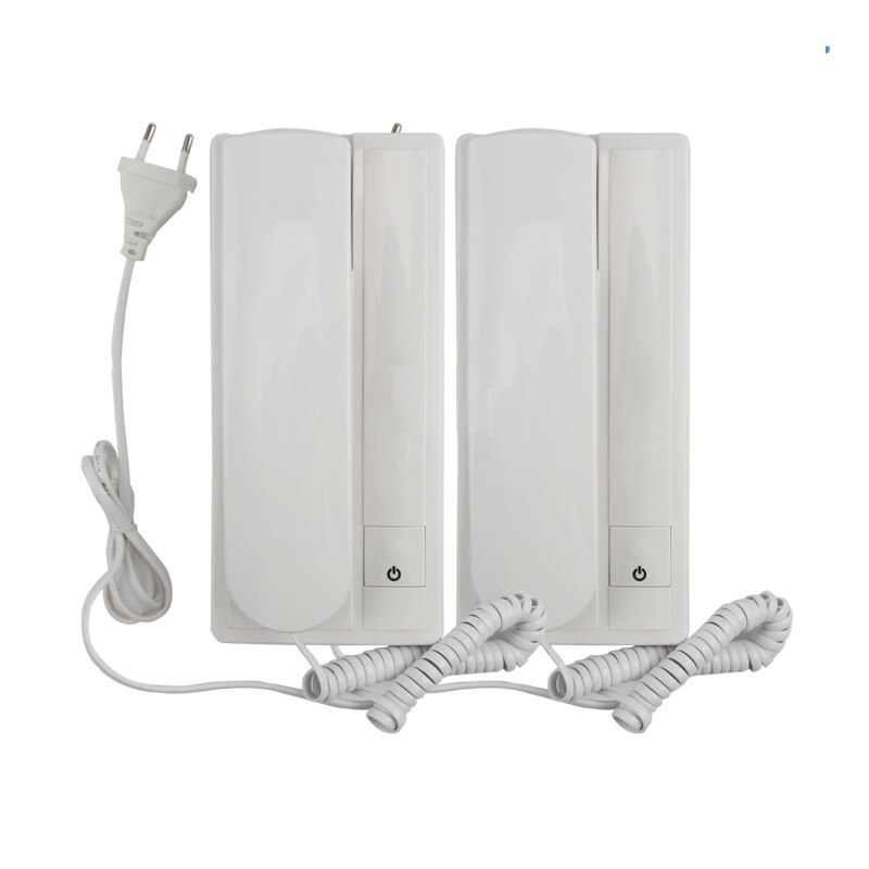 Visiophone Audio de porte à chambre, interphone de maison, sonnette: HX-3209AC DC